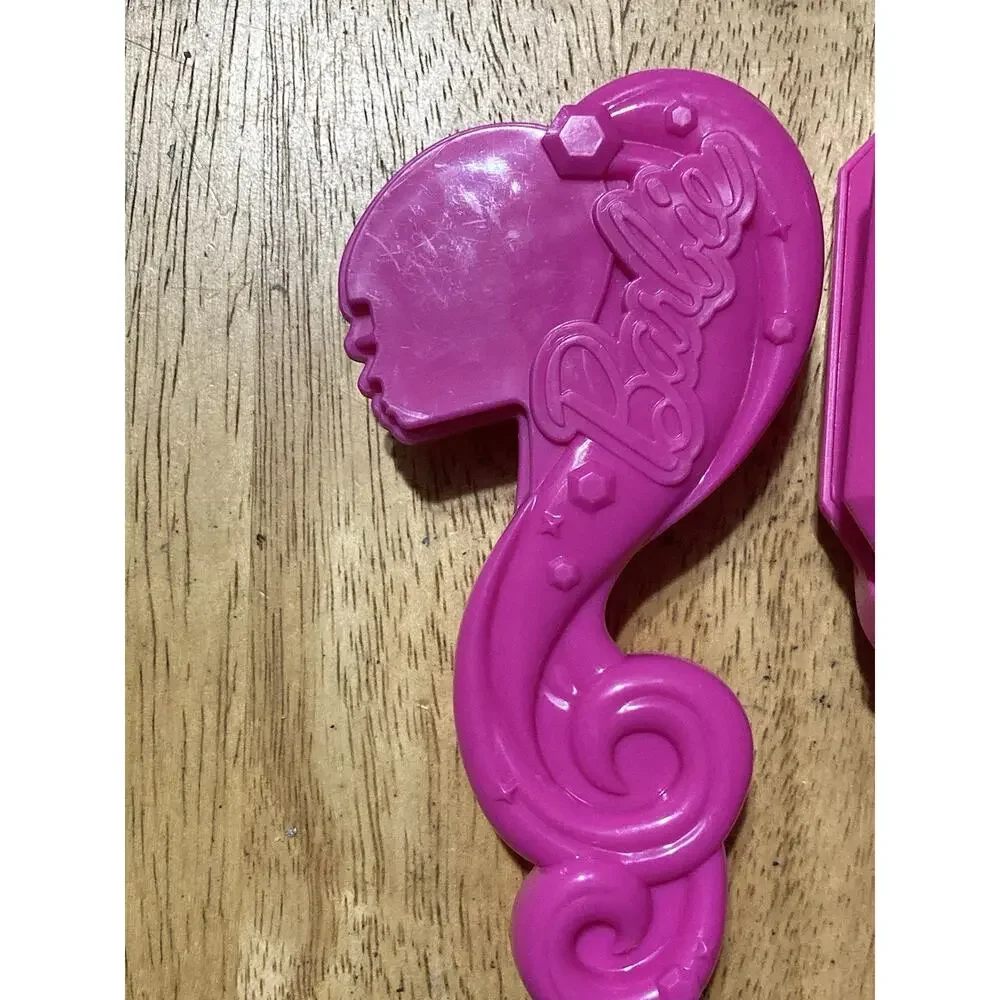 Barbie Silhouette Doll Hairbrush And straightener Hair Brush For‎ Pretend Play
